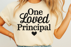 One Loved Principal SVG Product Image 2