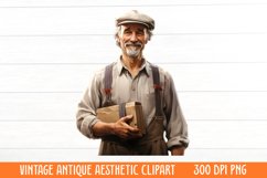Vintage Antique Aesthetic Clipart Product Image 2