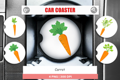 Car Coaster Carrot Product Image 1