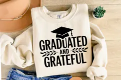 Graduation and Grateful svg | Graduation Svg | Shirt Svg Product Image 2