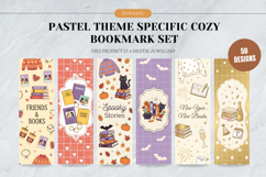 Pastel Theme Specific Cozy Bookmark Set,Elegant Stationery Product Image 1