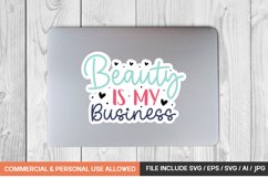 Beauty Is My Business sticker design Product Image 1