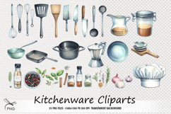 Kitchenware cliparts Product Image 1