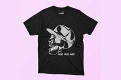 5 in 1 Skeleton Head T-shirt Designs Bundle Product Image 5