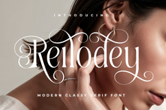 Reilodey - Modern Classy Serif Font Product Image 1