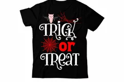 Trick or Treat Sublimation PNG Design,Trick or Treat SVG Product Image 1