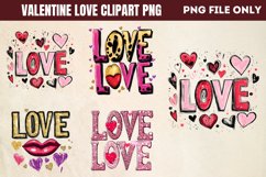 Valentine Love Clipart PNG Product Image 1