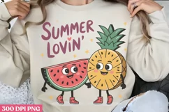 Summer Lovin' PNG, Vintage Summer Sublimation PNG Product Image 2