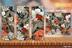 Flowers Tumbler Wraps Bundle | 20 Oz | Sublimation Product Image 2