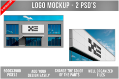 Logo Mockup Corporate Building Product Image 1