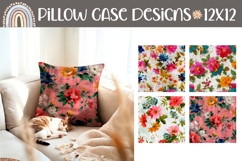 Vintage Flowers Pillow Case Designs, Cute Pillowcase Product Image 1
