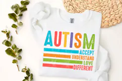 Autism Mom Sweatshirt, Women’s Svg Png, Product Image 1