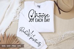 Sleeve T-shirt Designs SVG Bundle,Positivity Sleeve SVG Product Image 10