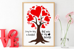 Love story Valentines Day SVG Product Image 1