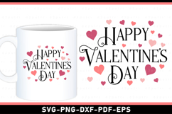 Happy Valentines Day SVG, Valentine T shirt Designs PNG Product Image 2