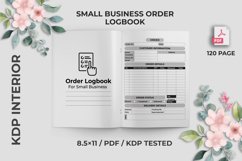 Business Order Logbook KDP Interior Product Image 1
