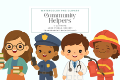 Community Helpers: Occupations Clipart Product Image 1
