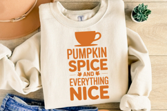 Pumpkin Spice and Everything Nice Svg | Shirt Svg Product Image 2