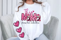 This Mama Loves Her Valentine PNG , Valentine Sublimation Product Image 1