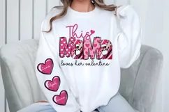 This Mama Loves Her Valentine PNG , Valentine Sublimation Product Image 1