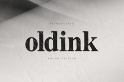 Oldink Vintage Rough Serif Font Product Image 1