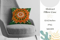 Abstract Pillow Case Design, Geometric Pillow Sublimation Product Image 1