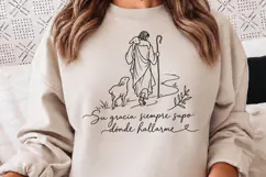 Tu Amor Vino Por Mi Christian PNG, Spanish Good Shepherd Fai Product Image 1