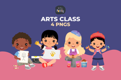 Painting Kids Clipart Product Image 1