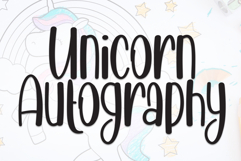 Unicorn Autography Product Image 1
