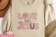 LOVE like Jesus 2 PNG ,God Is Love Clipart PNG Product Image 2