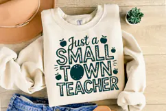 Just a Small Town Teacher svg | Svg Cut Files | Shirt Svg Product Image 2
