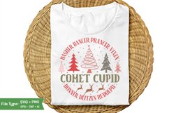 Farmhouse Christmas Round Sign SVG Design | Christmas SVG De Product Image 2