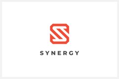 Synergy Letter S logo design vector template Product Image 1