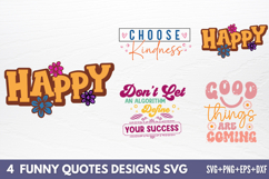 Motivational Quotes Designs SVG Product Image 1