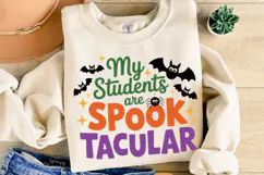 My students are Spook Tacular Svg | Halloween | Shirt Svg Product Image 2