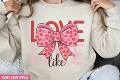 love like PNG,Retro Valentines Sublimatio PNG Product Image 2