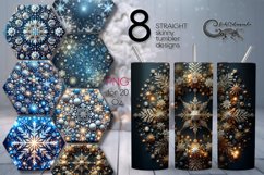 Christmas Forest | 8 Winter Sublimation Tumbler Designs Product Image 1