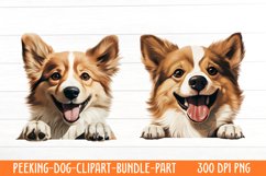 Peeking Dog Collection Clipart Product Image 1