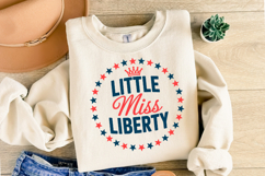 Little Miss Liberty svg | 4th of july Svg | Shirt Svg Product Image 1