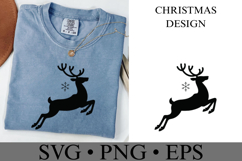 Christmas Deer Svg | Christmas svg | Shirt Svg Product Image 2