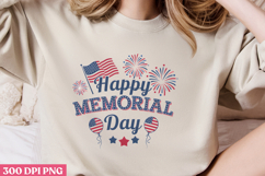 Happy Memorial Day PNG, Memorial Day Sublimation PNG Product Image 2