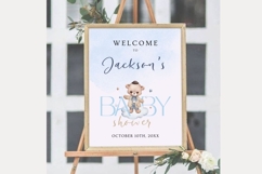 Baby Shower Welcome Template 3 Product Image 1