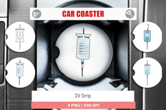 Car Coaster IV Drip Product Image 1
