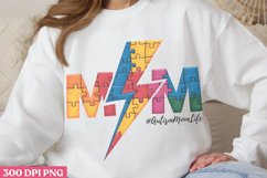 Mom PNG, Autism Sublimation PNG Product Image 2