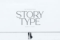 Story Type Elegant Modern Serif Font Product Image 1