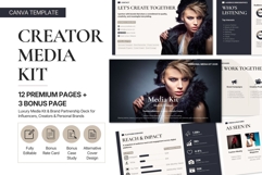 Media Kit Canva Template Product Image 1