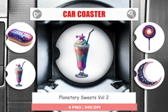 Car Coaster Planetary Sweets Product Image 1