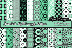 Geometric Seamless digital papers, Seamless pattern Product Image 1