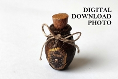 Miniature poison bottle photo set, JPG files figital downloa Product Image 1
