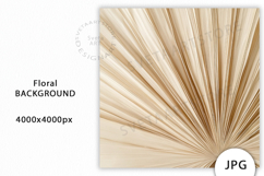 Aesthetic Neutral Floral Background, Mockup JPG Product Image 1